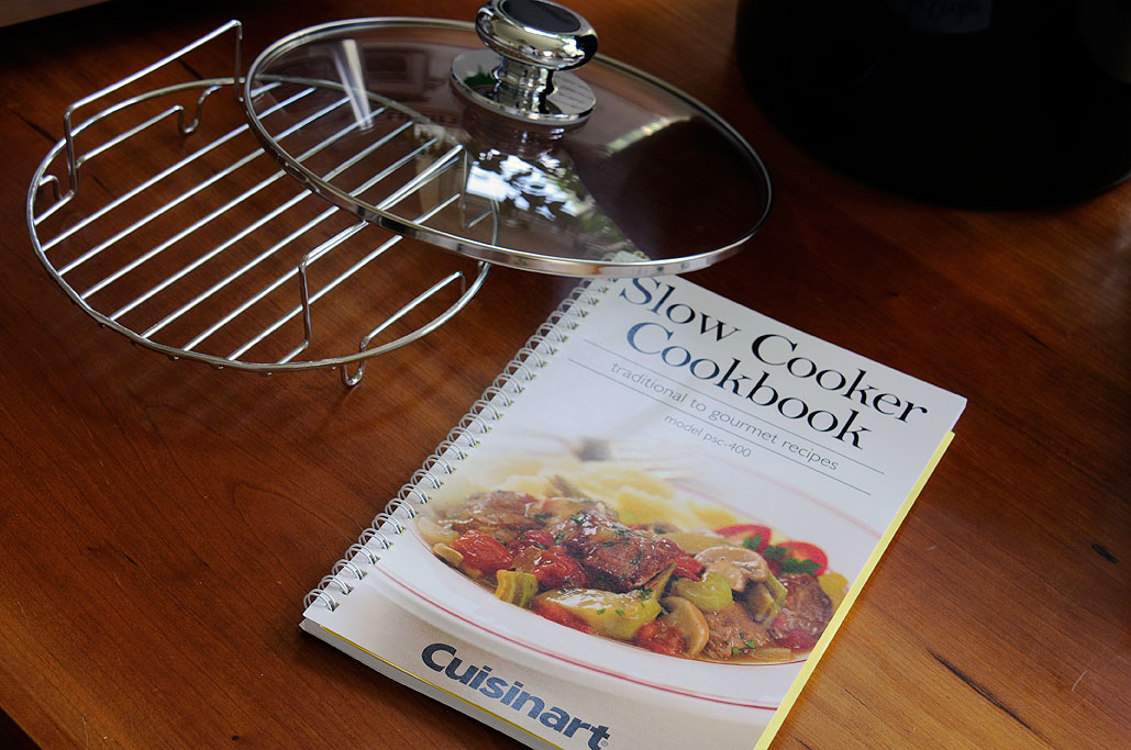 RainyDayKitchen: Cuisinart 4-Quart Slow Cooker FirstLook by Wan Chi Lau  September 24, 2012