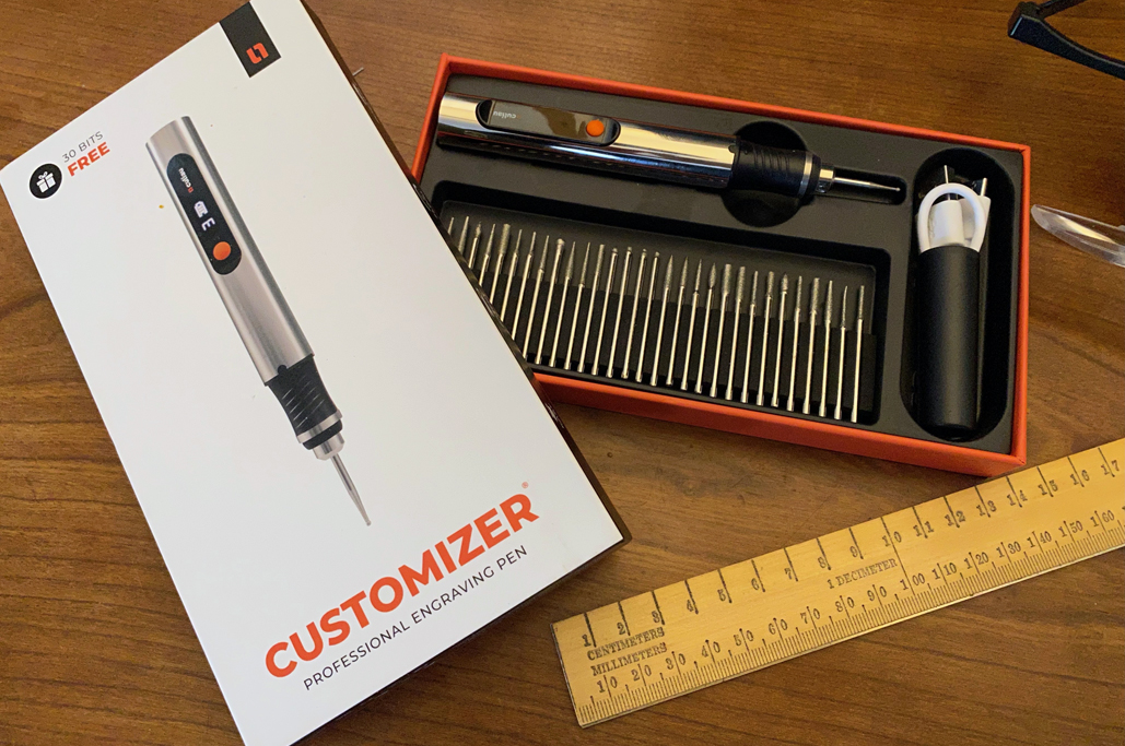 CULIAU Customizer Professional wireless Engraving Pen + 30 bits