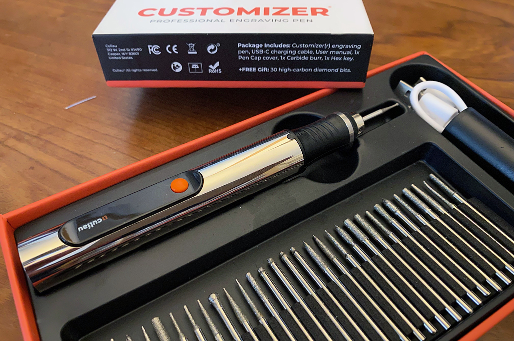 The Customizer Engraving Pen by Culiau Ultimate Cordless